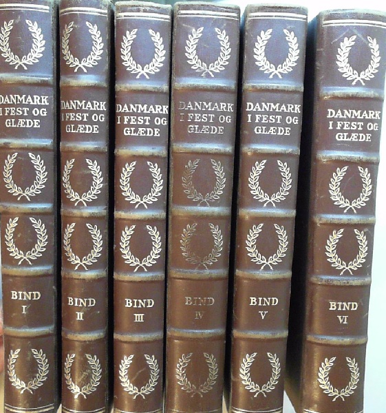 Køb Danmark i fest og glæde 6 bind Udgivet 1935 - 36 - 42884