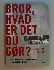 Bror, hvad er det du g�r?