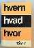 Hvem Hvad Hvor 1977
